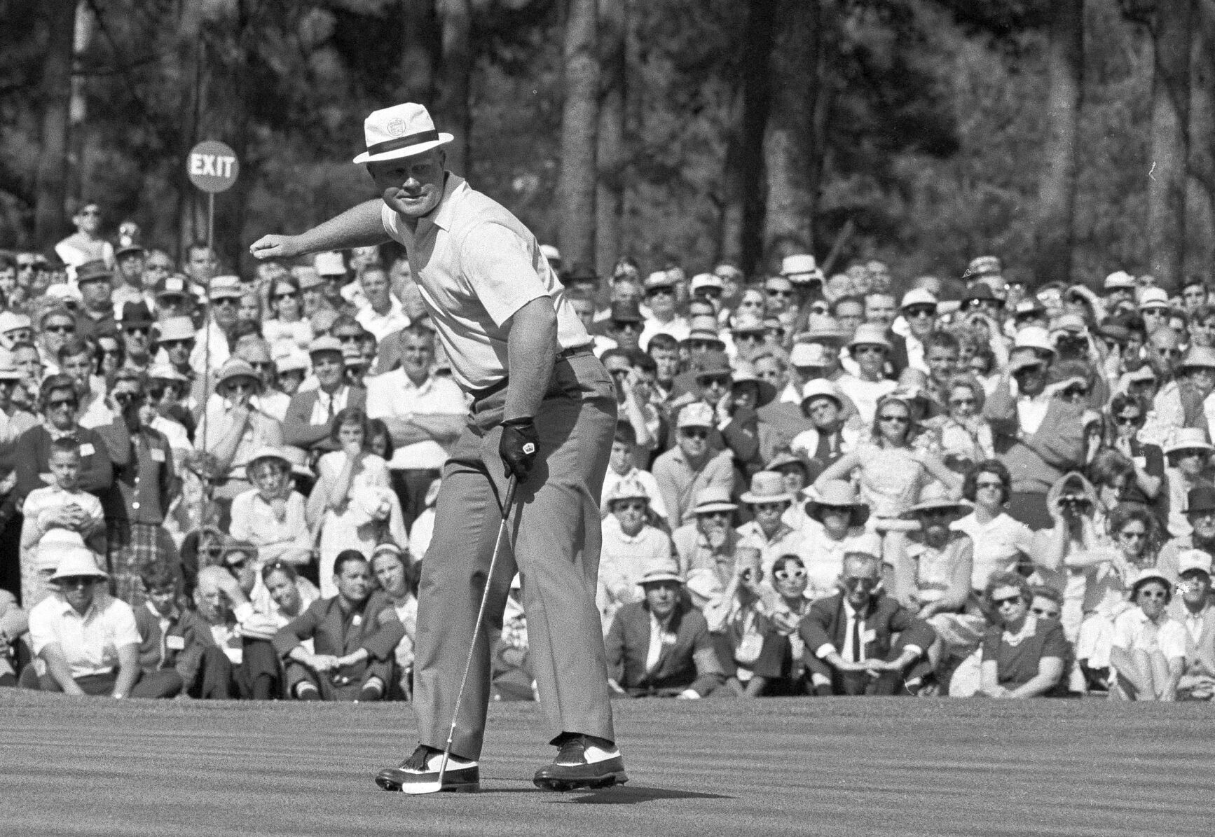 1966: Jack Nicklaus wins his third Masters